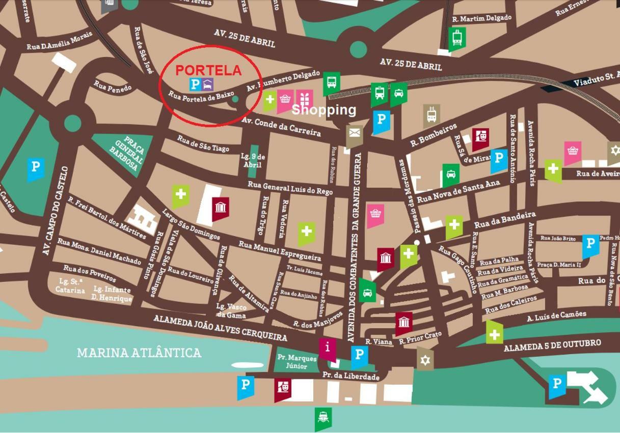 Portela - Apartamento فيانا دو كاستيلو المظهر الخارجي الصورة